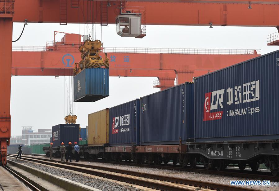 #CHINA-ZHEJIANG-YIWU-SINO-EUROPEAN FREIGHT TRAIN (CN)