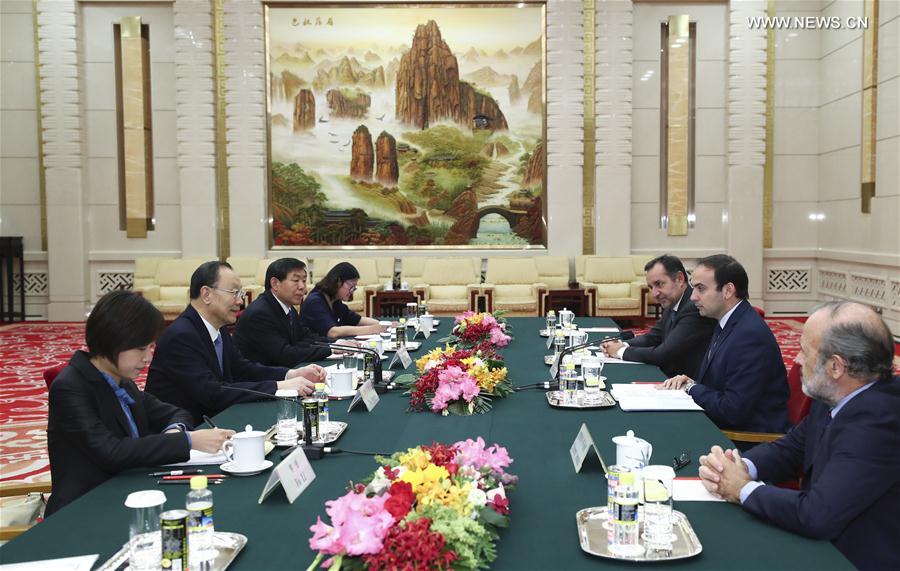 CHINA-ARGENTINA-DU QINGLIN-MEETING (CN) 