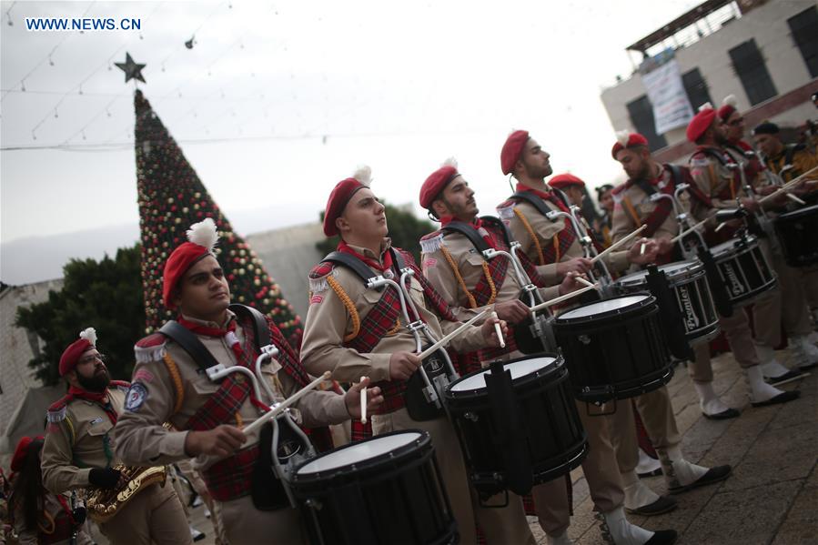 MIDEAST-BETHLEHEM-CHRISTMAS