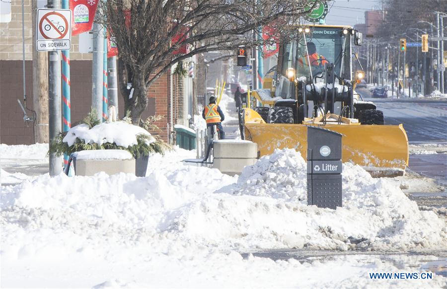 CANADA-TORONTO-SNOW