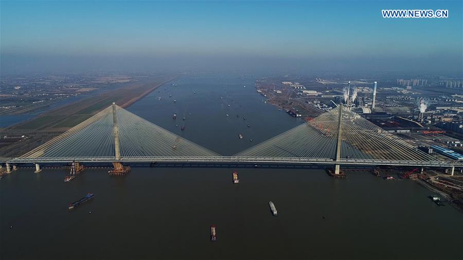 CHINA-WUHU-YANGTZE RIVER-BRIDGE (CN)