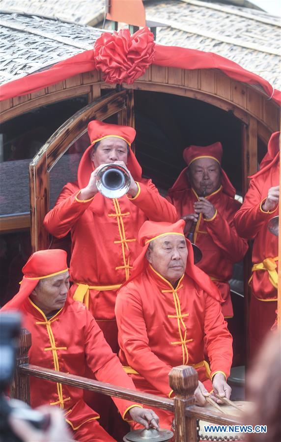 CHINA-ZHEJIANG-JIANDE-TRADITIONAL MARRIAGE (CN)