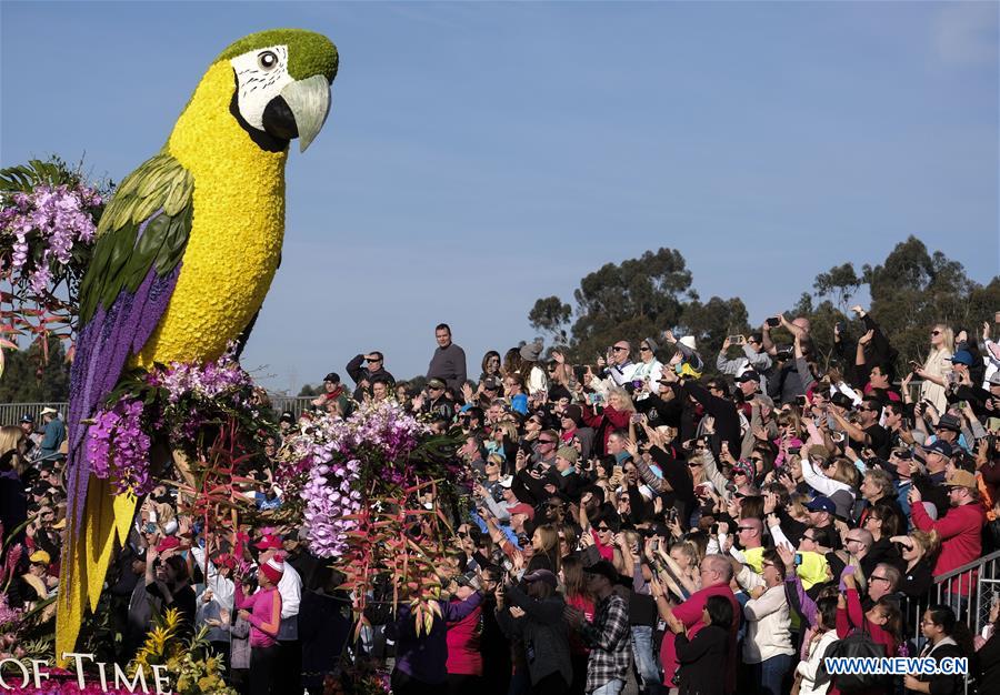 U.S.-LOS ANGELES-ROSE PARADE