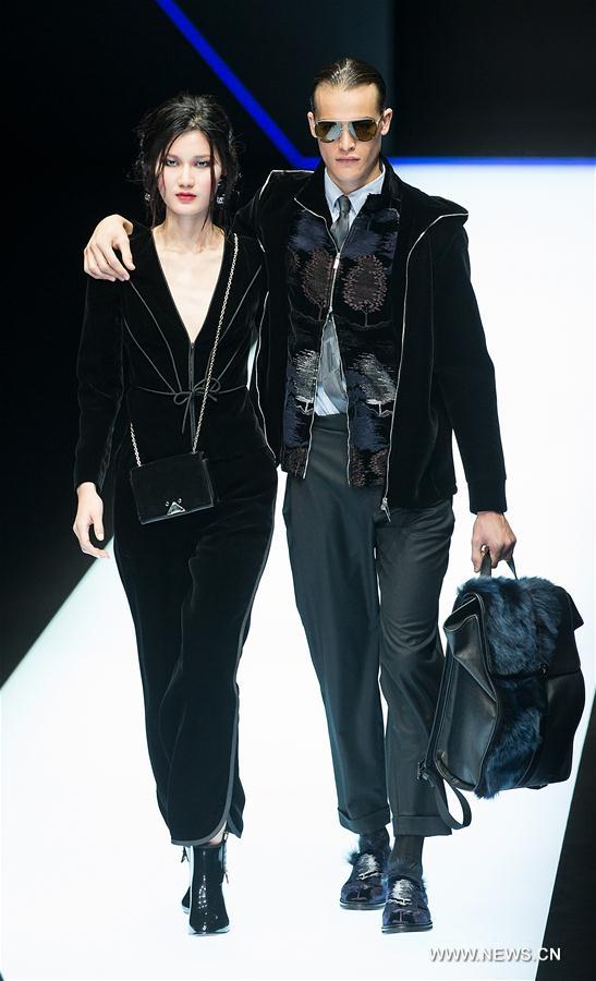 ITALY-MILAN-FASHION WEEK-EMPORIO ARMANI