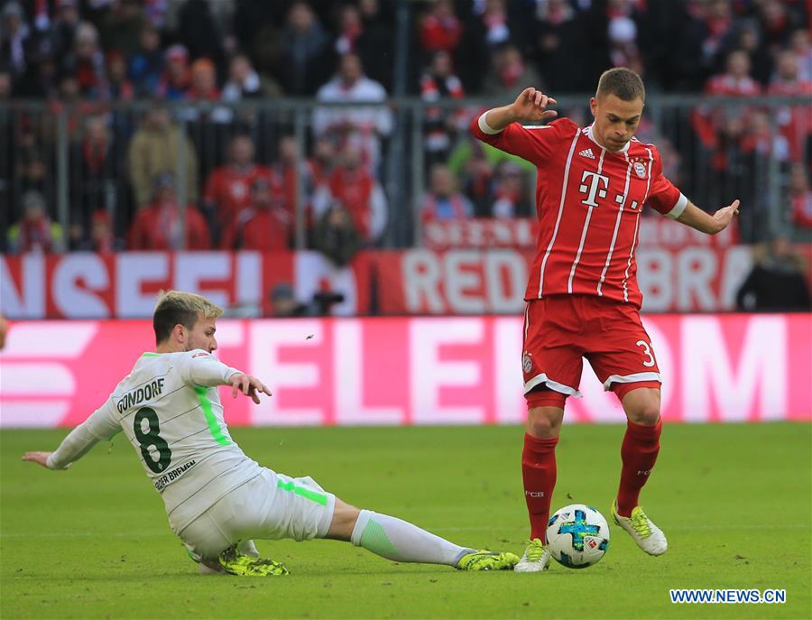 (SP)GERMANY-MUNICH-SOCCER-BUNDESLIGA-BAYERN MUNICH VS BREMEN