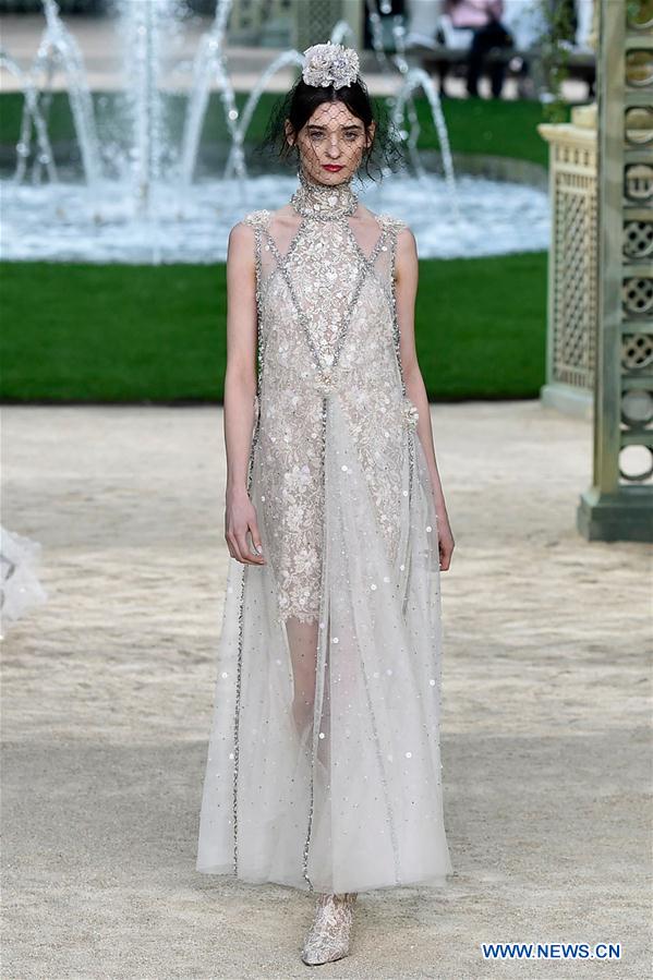 FRANCE-PARIS-FASHION WEEK-HAUTE COUTURE-CHANEL