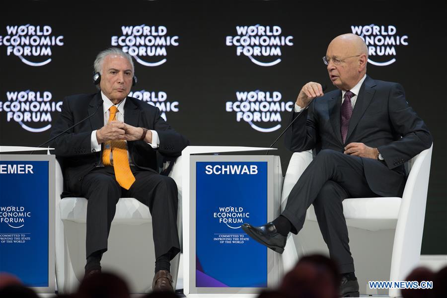 SWITZERLAND-DAVOS-WEF ANNUAL MEETING-BRAZIL