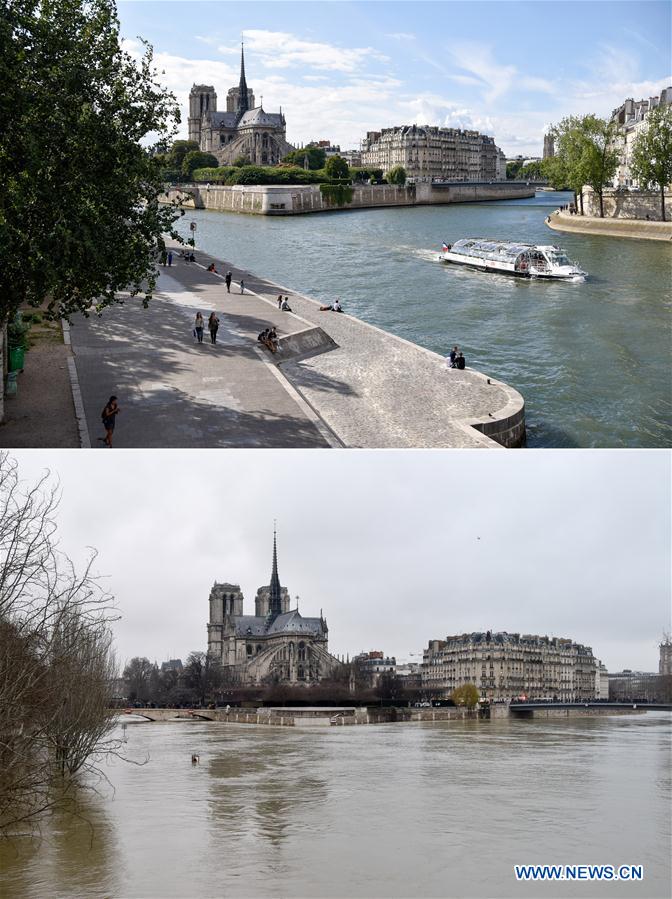 FRANCE-PARIS-SEINE RIVER-FLOOD