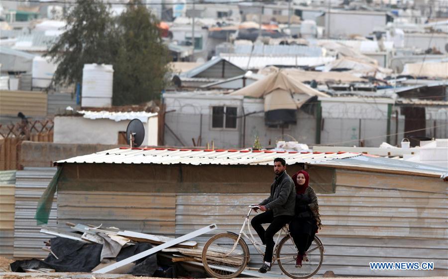 JORDAN-MAFRAQ-ZAATARI REFUGEE CAMP