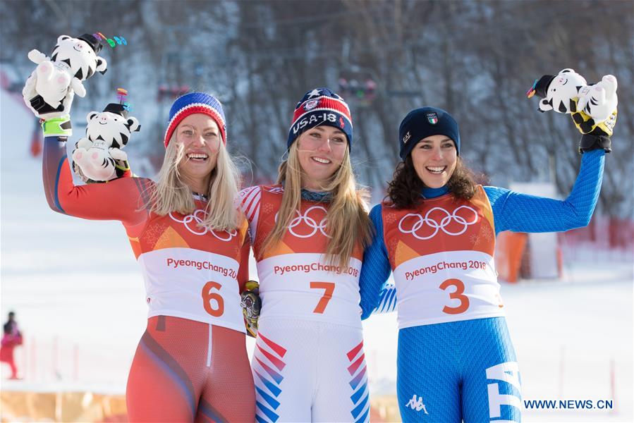 (SP)OLY-SOUTH KOREA-PYEONGCHANG-ALPINE SKIING-LADIES' GIANT SLALOM