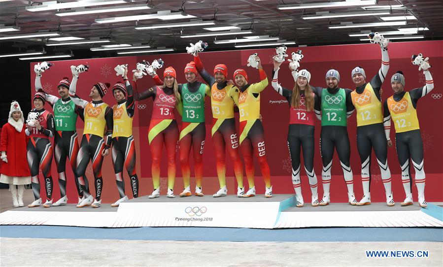 (SP)OLY-SOUTH KOREA-PYEONGCHANG-LUGE-TEAM RELAY