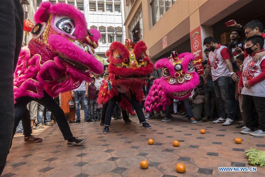 INDIA-KOLKATA-CHINESE LUNAR NEW YEAR-CELEBRATION