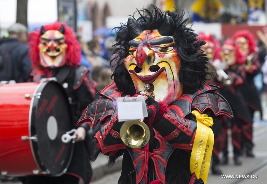 SWITZERLAND-BASEL-CARNIVAL