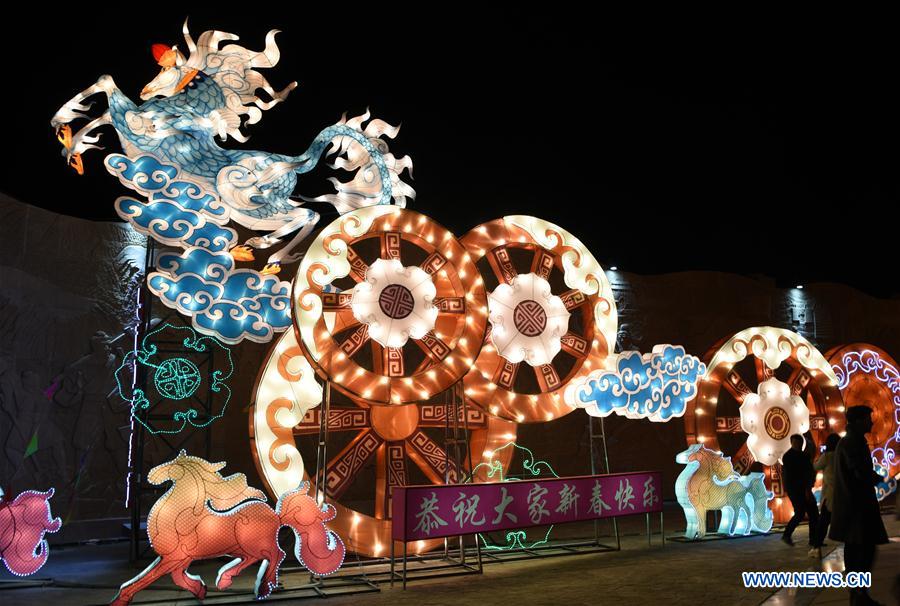 #CHINA-INNER MONGOLIA-LIGHT SHOW (CN)