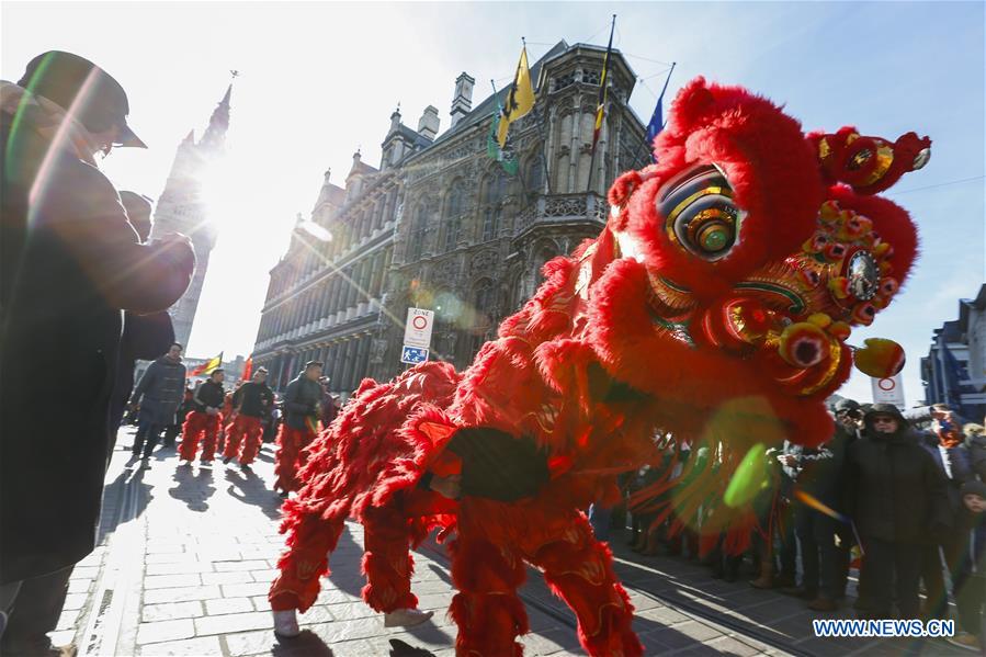 BELGIUM-GHENT-CHINESE NEW YEAR-PARADE