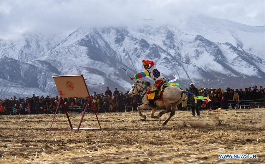 CHINA-TIBET-LHASA-EQUESTRIAN EVENT (CN)