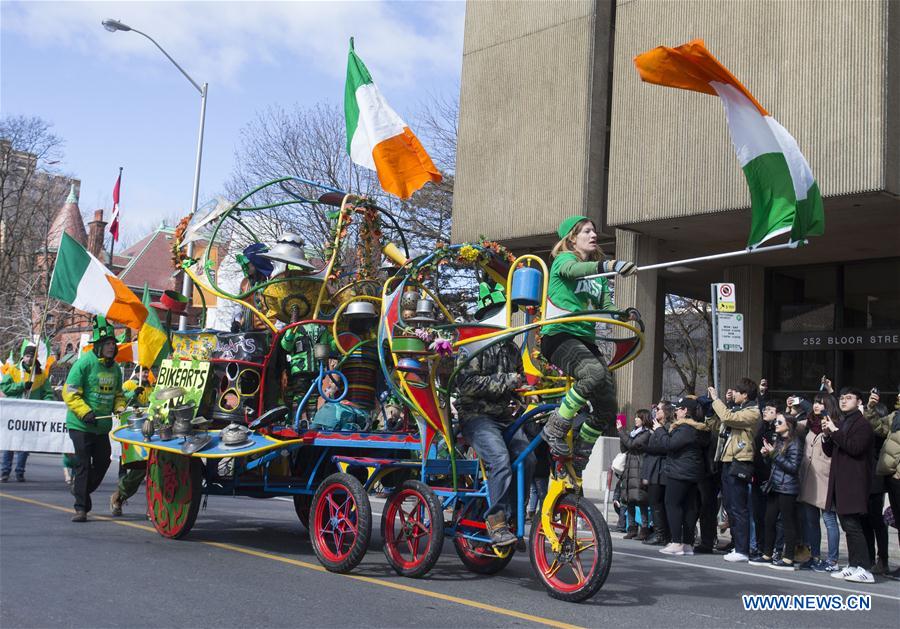 CANADA-TORONTO-ST. PATRICK'S DAY PARADE