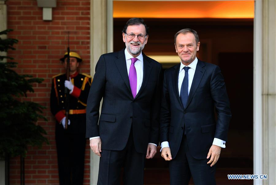 SPAIN-MADRID-PM-EU-MEETING