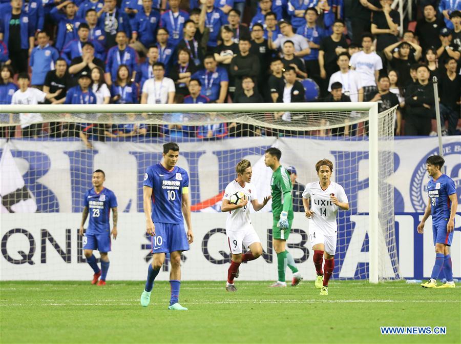 (SP)CHINA-SHANGHAI-SOCCER-AFC ASIAN CHAMPIONS LEAGUE-SHANGHAI SHENHUA VS KASHIMA ANTLERS (CN)