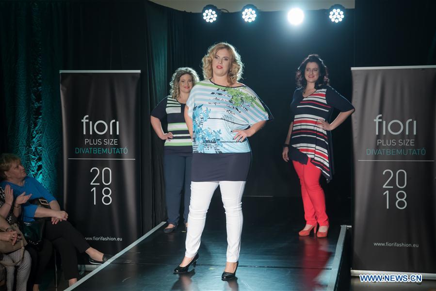 HUNGARY-BUDAPEST-FASHION SHOW-PLUS SIZE