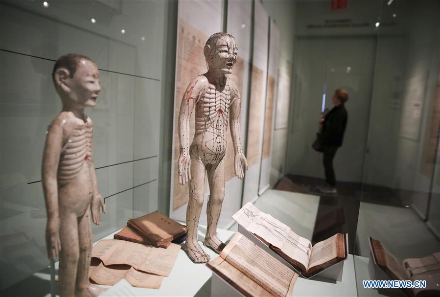 U.S.-NEW YORK-EXHIBITION-CHINESE MEDICINE IN AMERICA