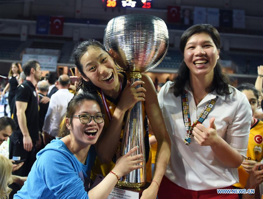 (SP)TURKEY-ISTANBUL-VOLLEYBALL-TURKISH WOMEN LEAGUE-FINAL