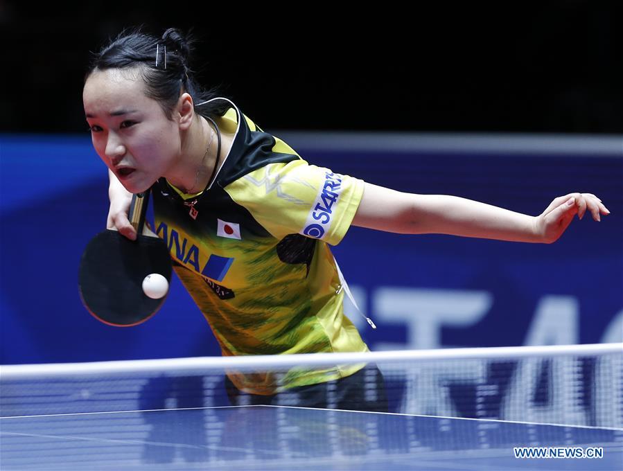 (SP)SWEDEN-HALMSTAD-ITTF WORLD TEAM CHAMPIONSHIPS 2018-WOMEN'S FINAL-CHN VS JPN