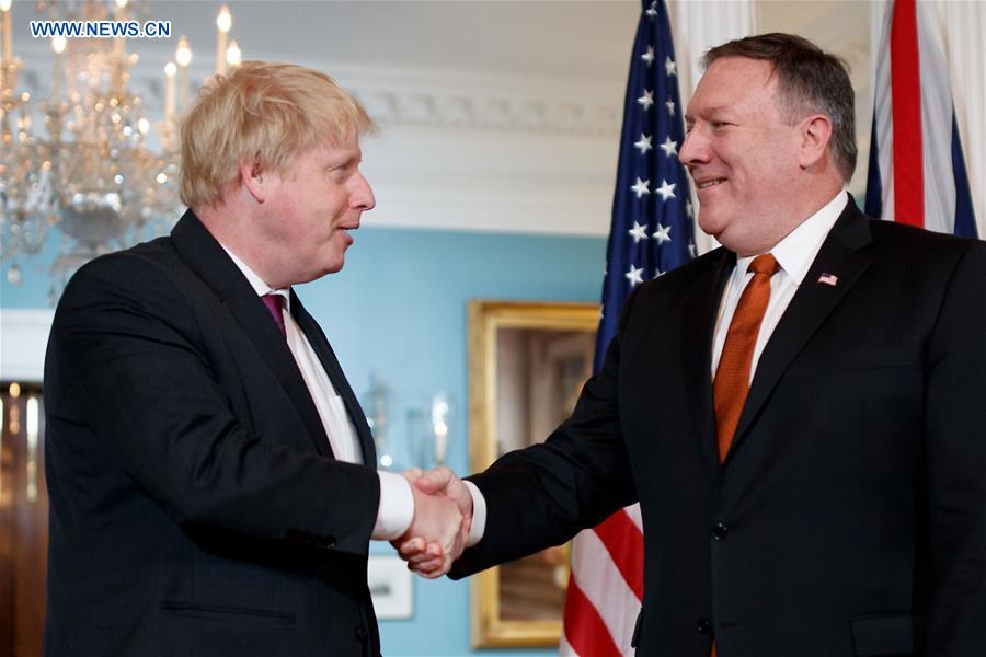 U.S.-WASHINGTON D.C.-SECRETARY OF STATE-BRITAIN-FOREIGN SECRETARY-MEETING