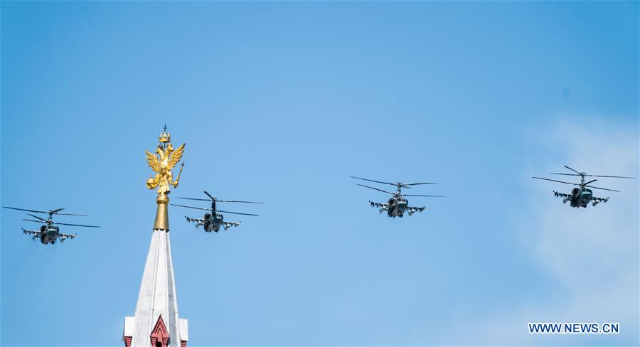 RUSSIA-MOSCOW-VICTORY DAY-PARADE