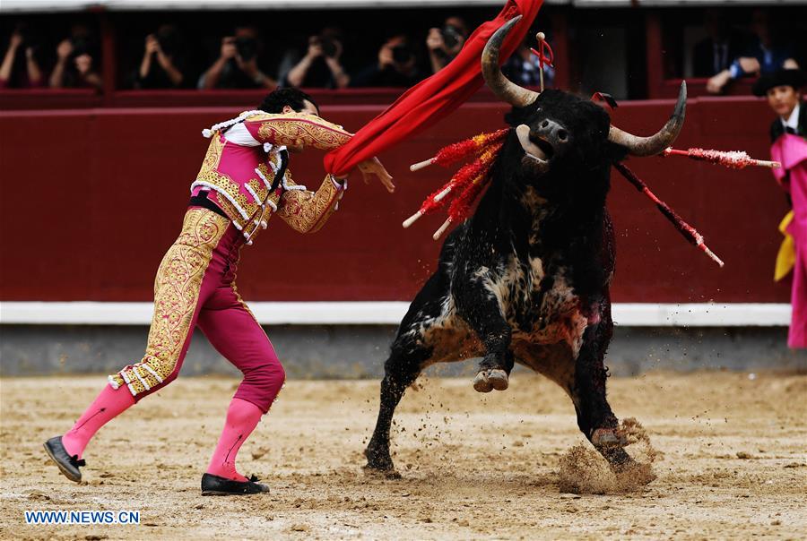 SPAIN-MADRID-BULLFIGHT