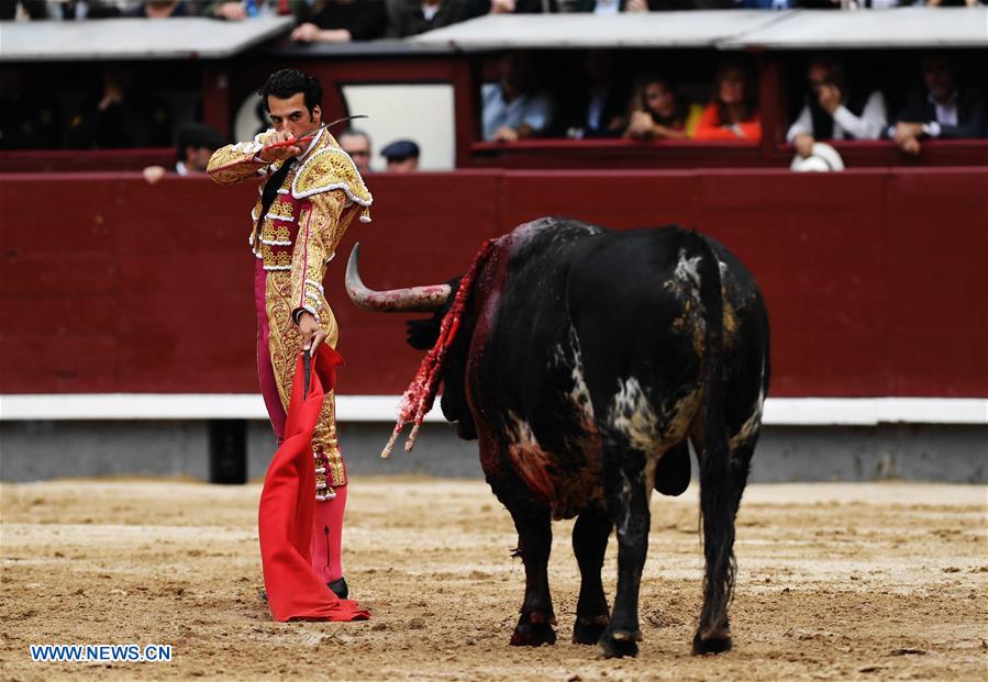 SPAIN-MADRID-BULLFIGHT