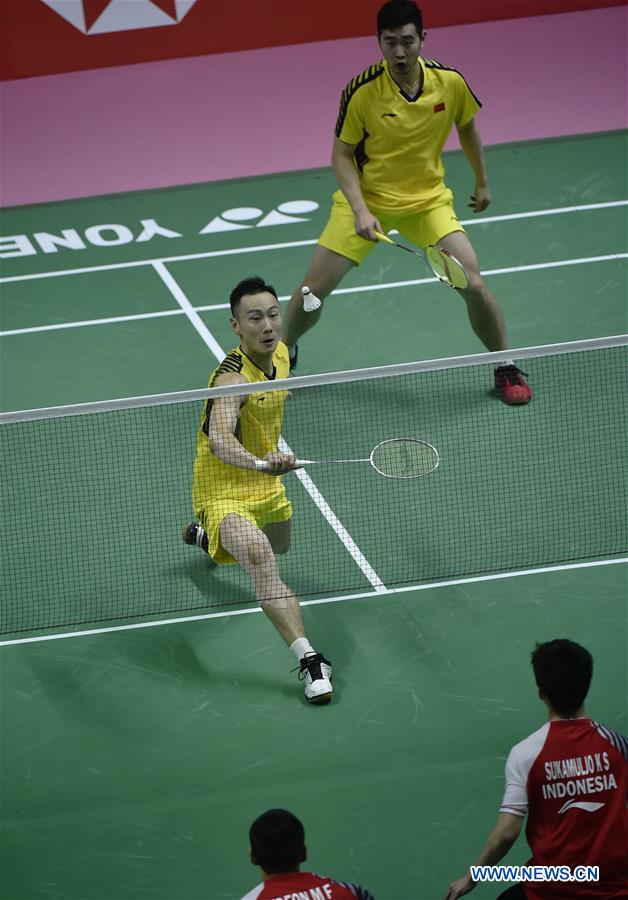 (SP)THAILAND-BANGKOK-BADMINTON-THOMAS CUP