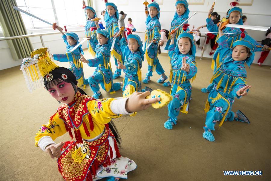 #CHINA-JIANGSU-NANTONG-EDUCATION-PEKING OPERA (CN)