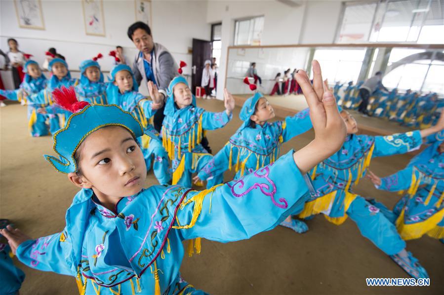 #CHINA-JIANGSU-NANTONG-EDUCATION-PEKING OPERA (CN)