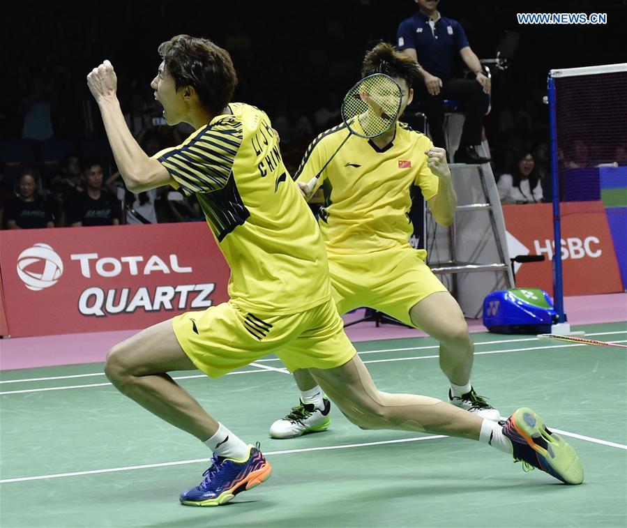 (SP)THAILAND-BANGKOK-BADMINTON-THOMAS CUP-FINAL