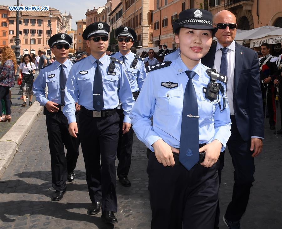 ITALY-ROME-CHINA-POLICE-COOPERATION