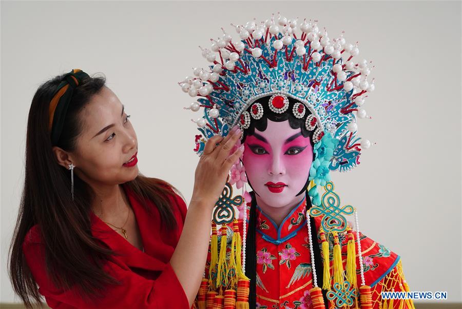 CHINA-SHAANXI-EDUCATION-PEKING OPERA (CN)