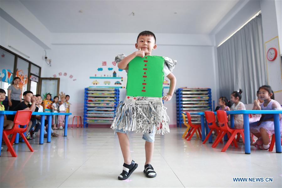 CHINA-HEBEI-WORLD ENVIRONMENT DAY-KINDERGARTEN (CN)