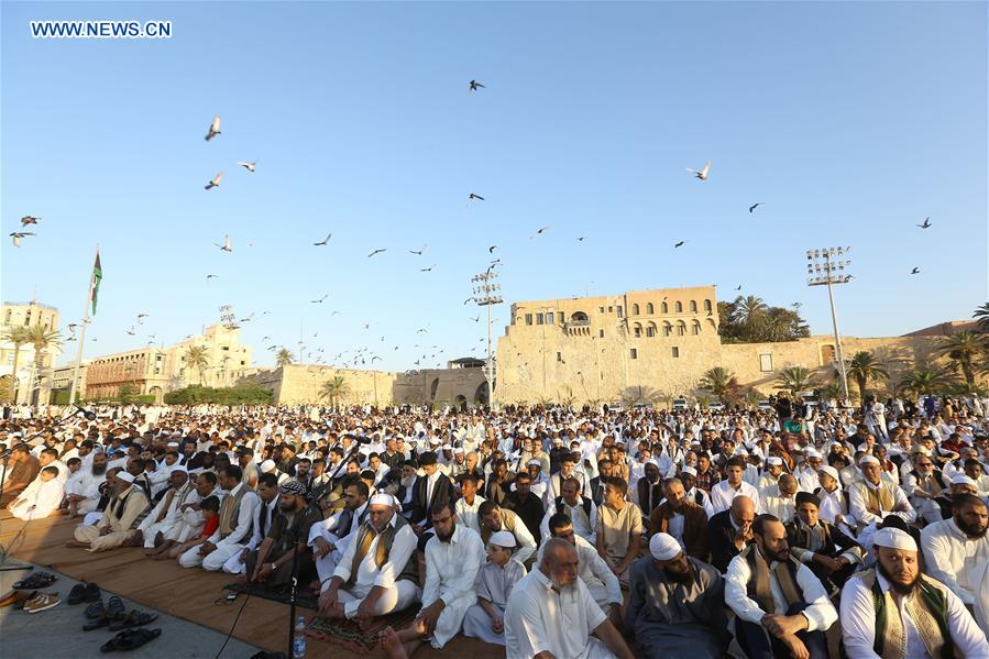 LIBYA-TRIPOLI-EID AL-FITR-PRAYER