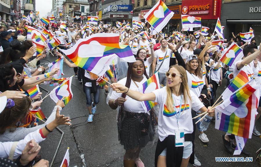 CANADA-TORONTO-PRIDE PARADE