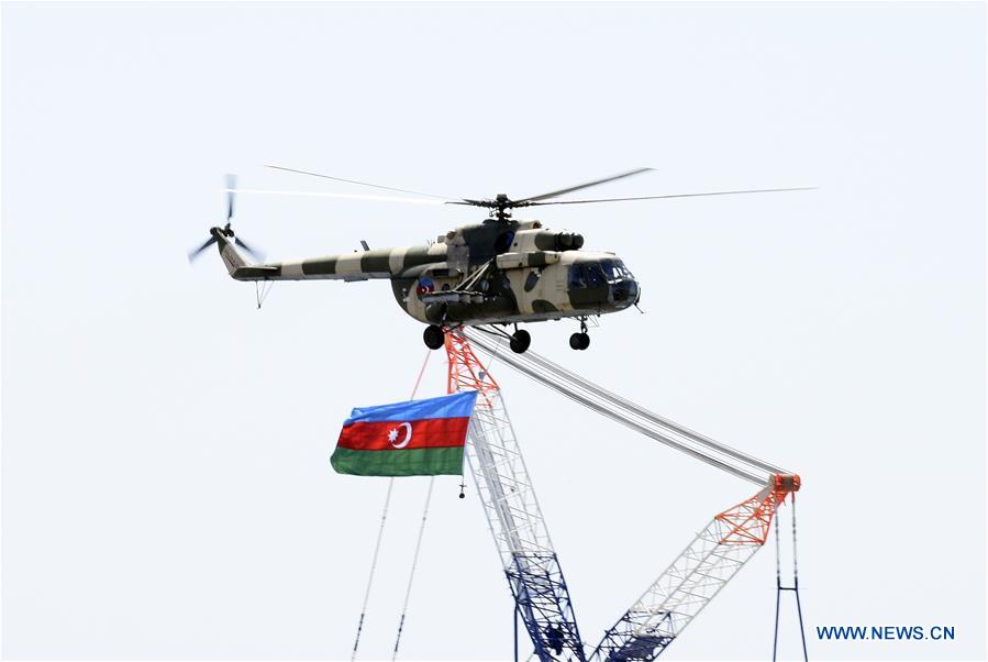 AZERBAIJAN-BAKU-MILITARY PARADE