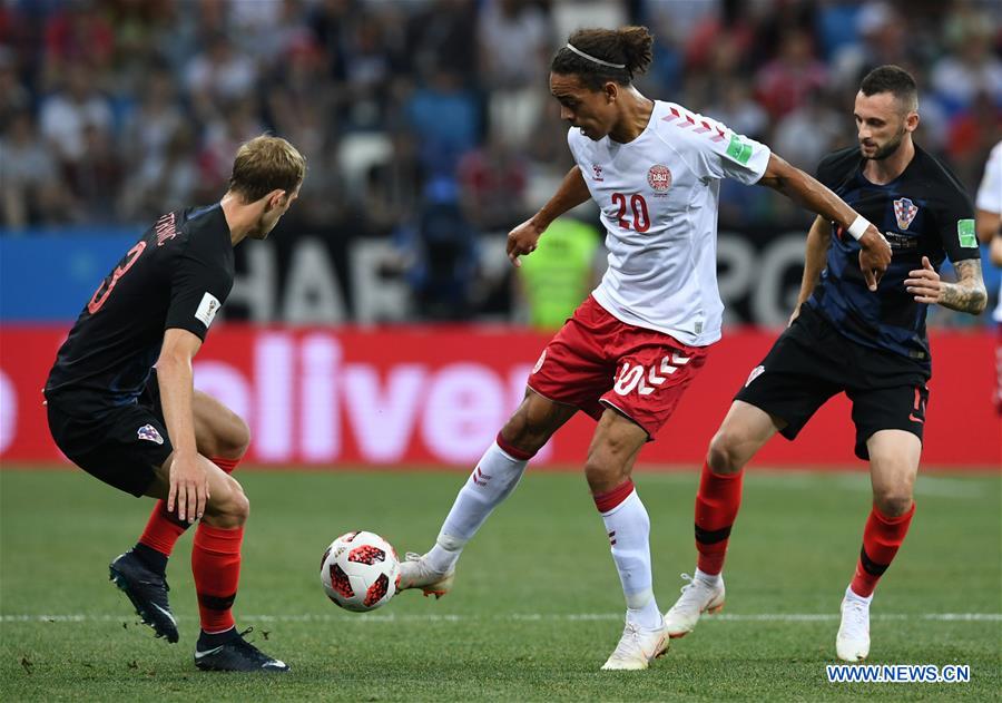 (SP)RUSSIA-NIZHNY NOVGOROD-2018 WORLD CUP-ROUND OF 16-CROATIA VS DENMARK