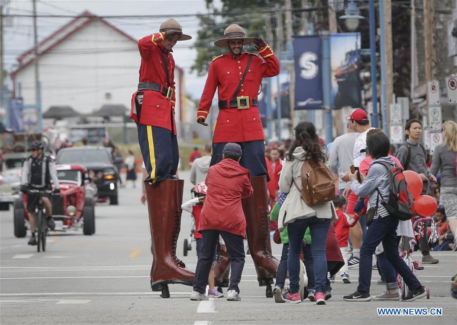 CANADA-RICHMOND-SALMON FESTIVAL PARADE-CANADA DAY