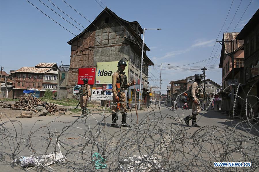 KASHMIR-SRINAGAR-RESTRICTIONS