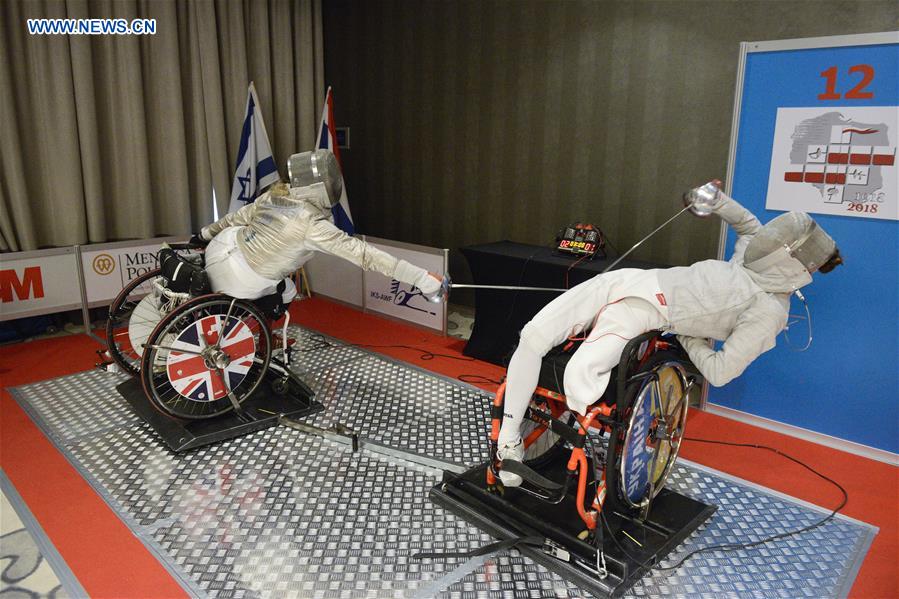 (SP)POLAND-WARSAW-WHEELCHAIR FENCING WORLD CUP