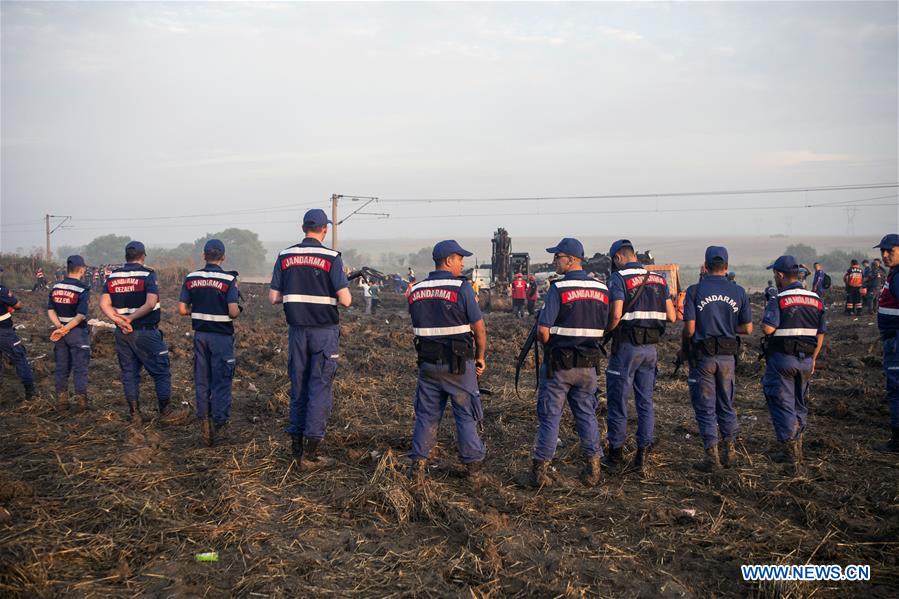 TURKEY-TEKIRDAG-TRAIN-DERAILMENT