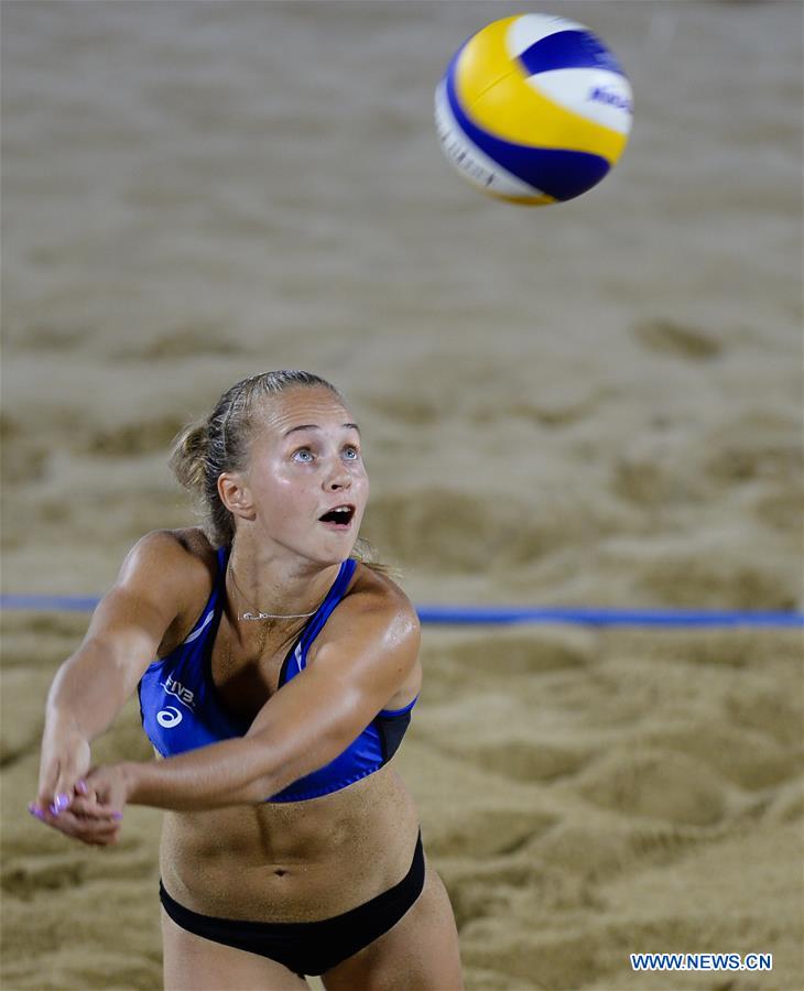 (SP)CHINA-NANJING-BEACH VOLLEYBALL-U19 WORLD CHAMPIONSHIPS (CN)