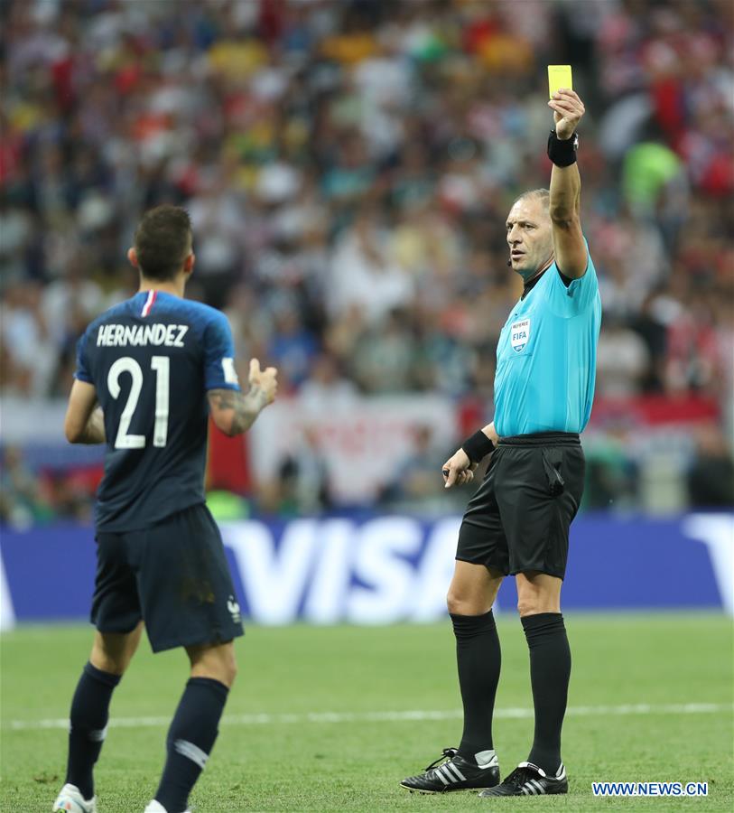 (SP)RUSSIA-MOSCOW-2018 WORLD CUP-FINAL-FRANCE VS CROATIA