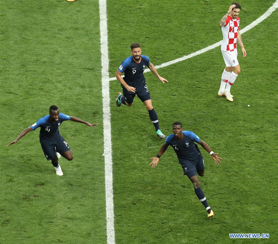 (SP)RUSSIA-MOSCOW-2018 WORLD CUP-FINAL-FRANCE VS CROATIA