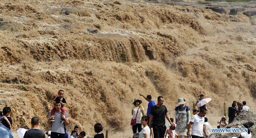 CHINA-SHAANXI-HUKOU WATERFALL (CN)